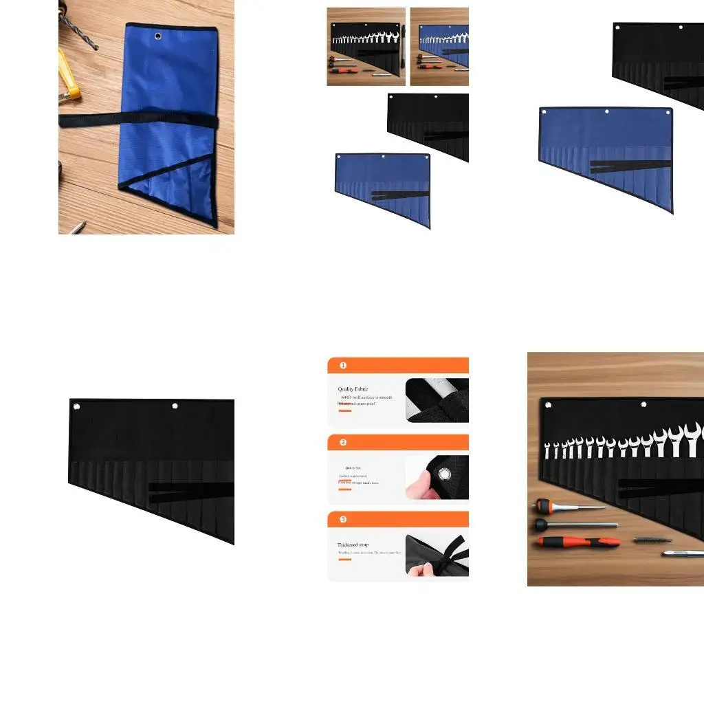 

R9UF Reinforced Cloth Tool Roll Bag for Mechanics and DIY Projects