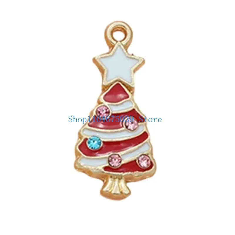 5ASD Christmas Monamel Charms DIY Making Making Charms Christmas Tree Charm