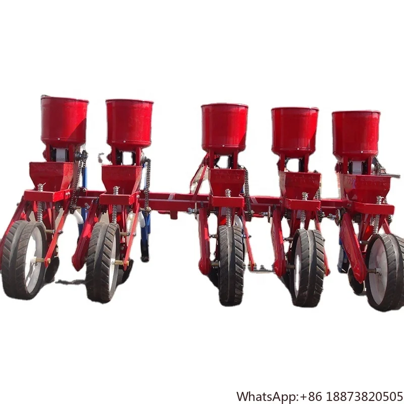 

Agricultural Maize Seeder Drill 5 Rows Maize Planter With Fertilizer Corn Seeder For Tractor