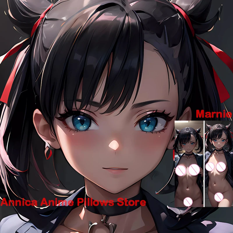Dakimakura كيس وسادة جسم أنيمي ، Marnie ، طباعة على الوجهين ، بالحجم الطبيعي ، غطاء وسادة onaهول