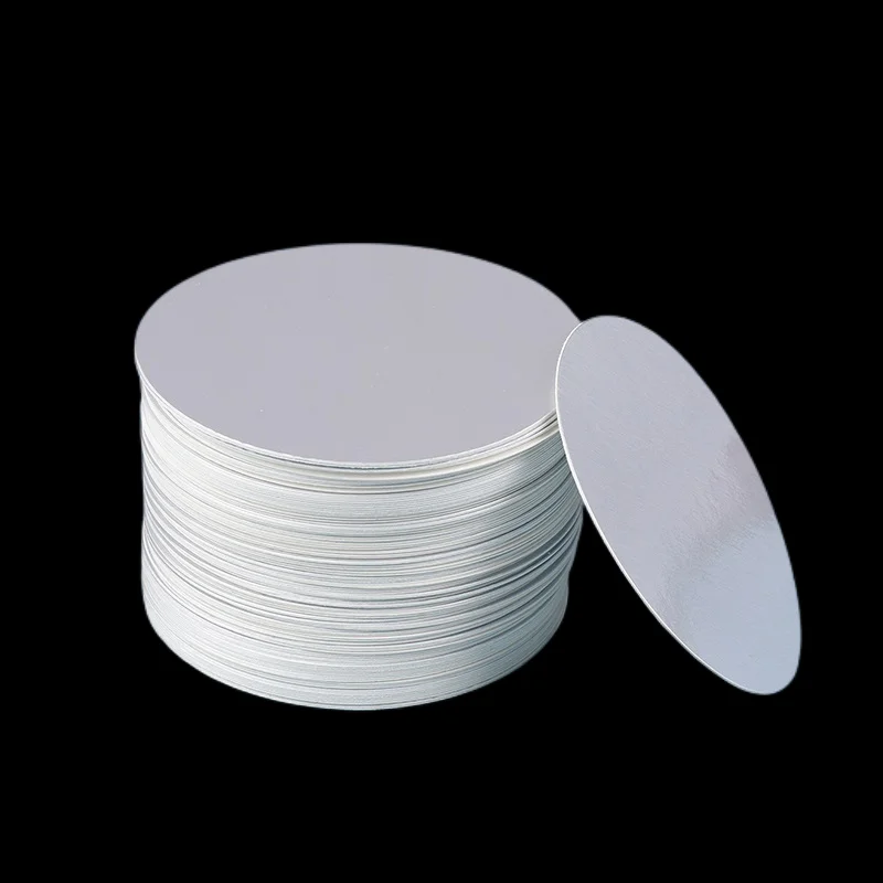 100/200Pcs Smooth Sealing Aluminum Foil PET Plastic Bottle, PP Plastic Bottle Use, Seal The Bottle Mouth To Prevent Leakage