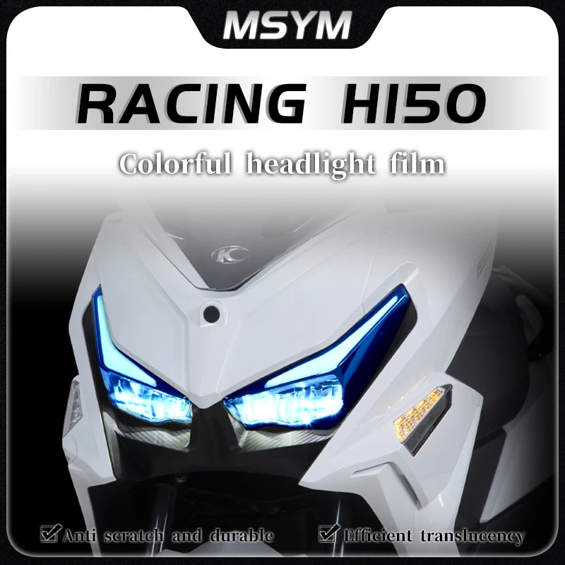 

Motorcycle Transparent headlight film instrument taillight film protective sticker film accessories For KYMCO Racing H150 2024