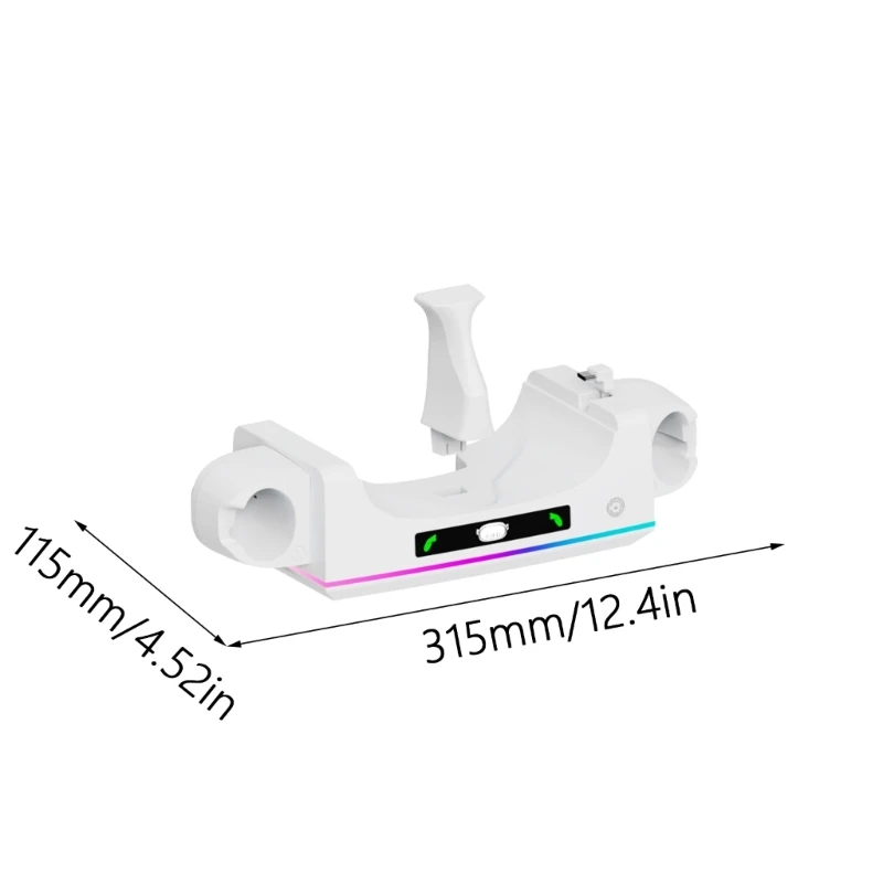 قاعدة شحن M17B لمنصة شحن وحدة تحكم 3S لمحول مناسب