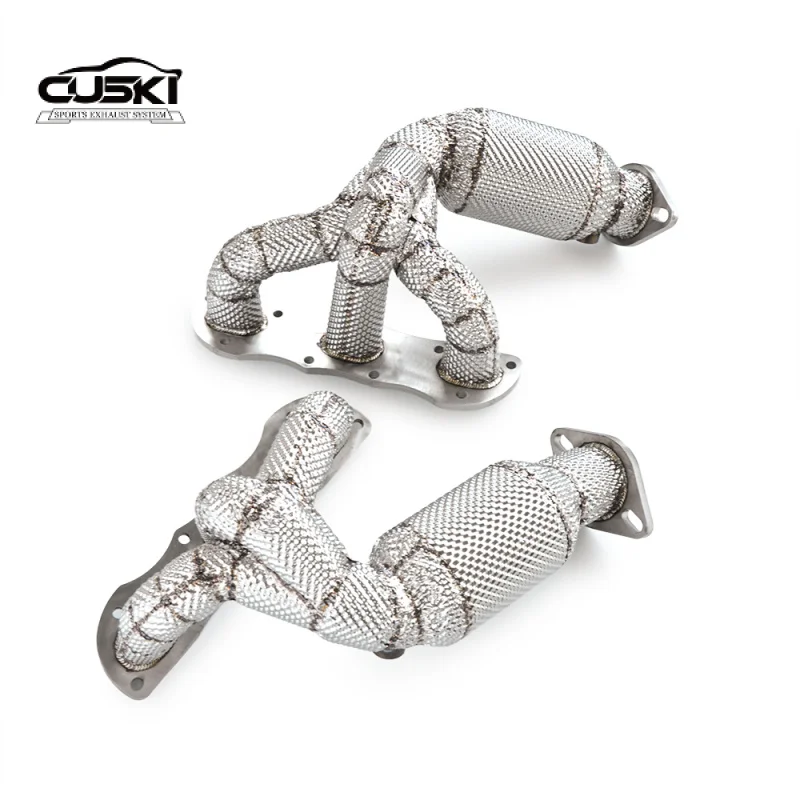 

Exhaust System for PORSCHE 981 Cayman/Boxster 2.7 2012-2015 Exhaust Manifold with Heat Shield Car Exhaust Accessories