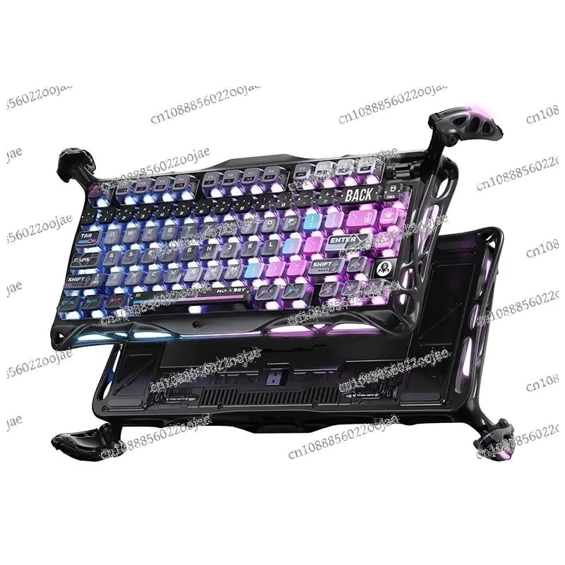 

K1 Pro 75% backlit linear switch wireless mechanical keyboard with 79 keys RGB