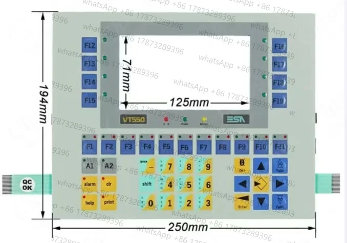 For Esa VT550 VT550…