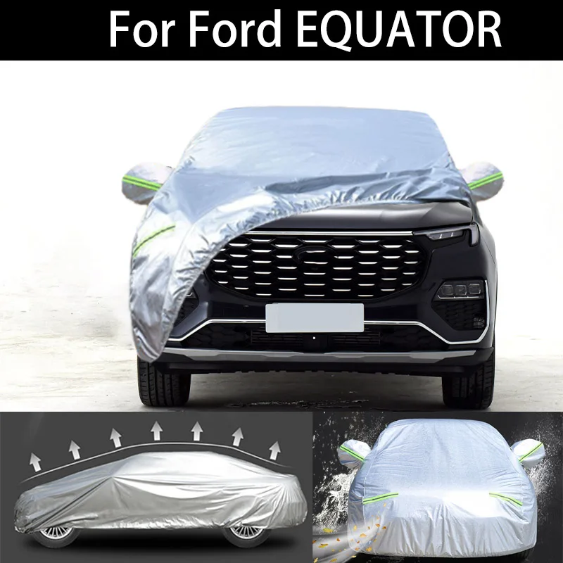 

For Ford EQUATOR winter Car Cover Dustproof Outdoor Indoor UV Snow Resistant Sun rain Protection waterproof hail cover for car