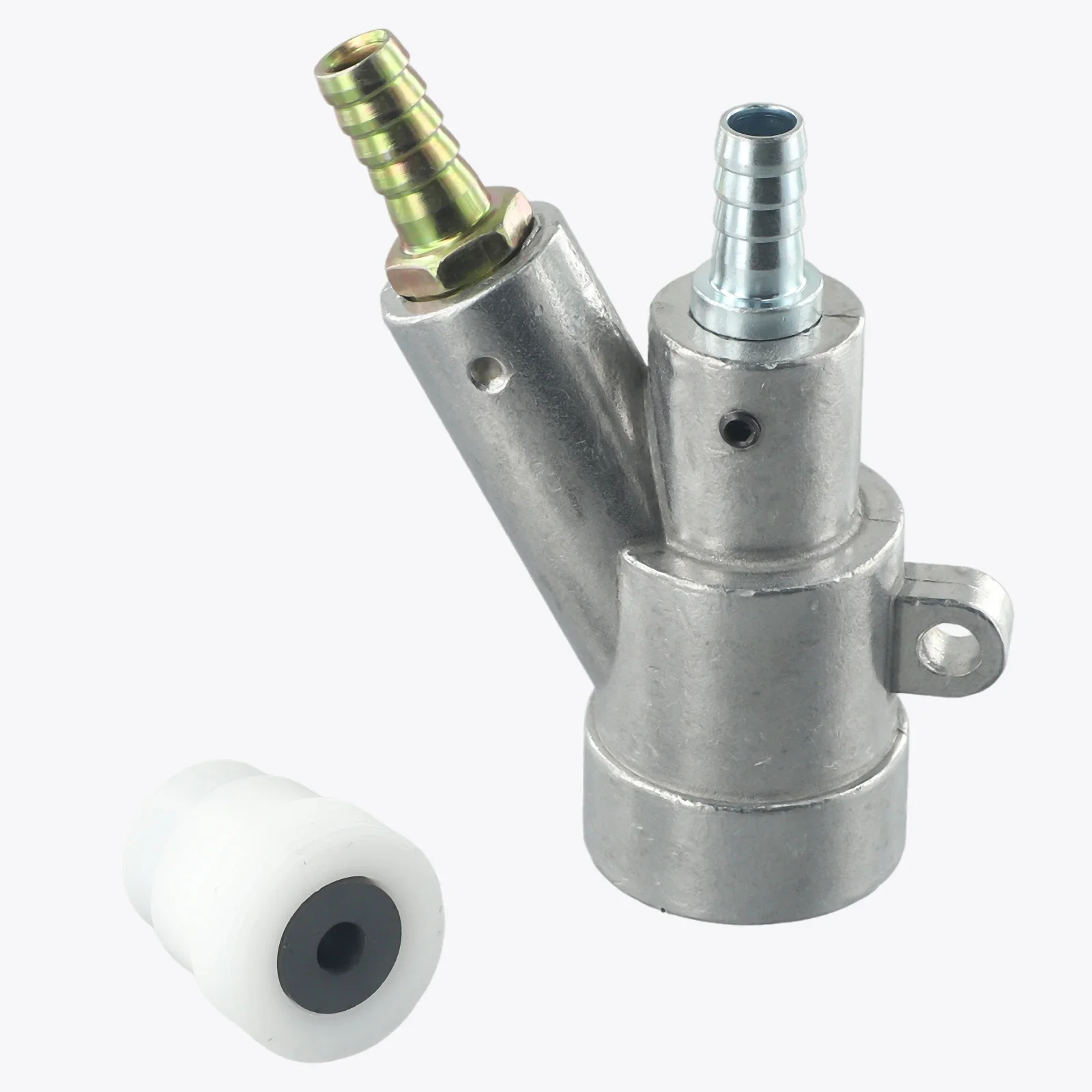 

Stainless Steel Sandblasters Accessories Set with Boron Carbide Nozzle and Air Sandblaster Head for Manual Sandblasting Machine