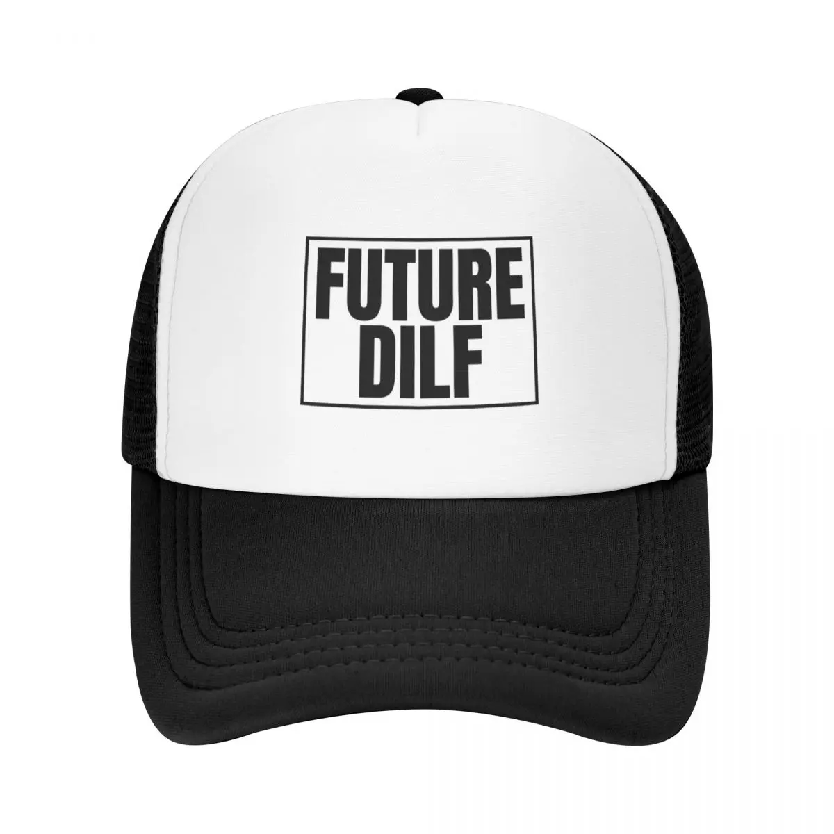 Future DILF Baseball Cap black Rave Caps For Men Women's