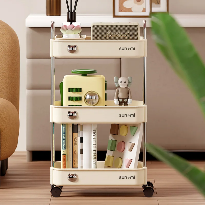 cream-style-pp-stainless-steel-2-3-4-tier-storage-rack-small-movable-trolley-for-dining-car-living-room-snack-bookshelf-storage