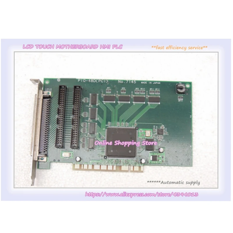 PIO-48D(PCI) N0:7145 صناعي 100% تم اختباره بجودة مثالية