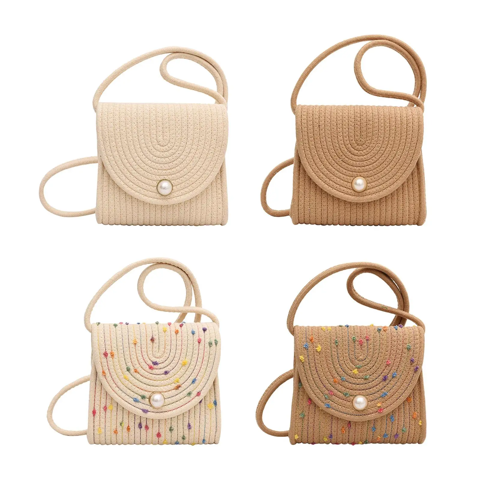 

Women Crossbody Bag Shopping Bag Casual Beach Tote for Holiday Picnic Work