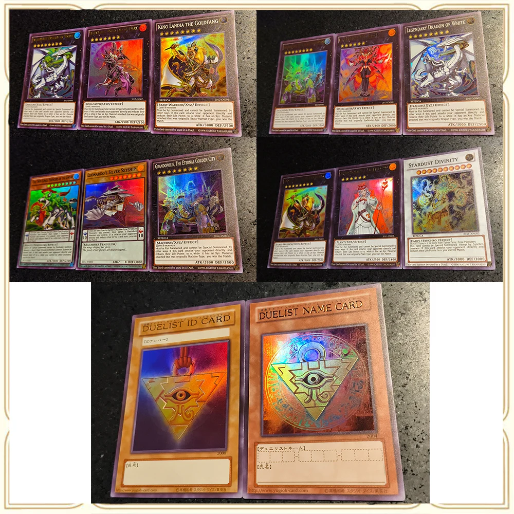 

Anime Yu-Gi-Oh! DIY ACG Cyclops Hyozanryu Diamond Burst Advanced Sparkling Collectible Card Christmas Birthday Gift