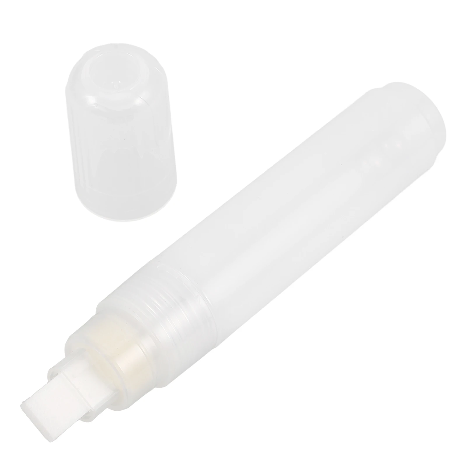 

10Mm Empty Paint Marker Pens Flat Head Refillable Acrylic Markers for Permanent Drawing on Ceramic Wood Metal Plastic Surfaces