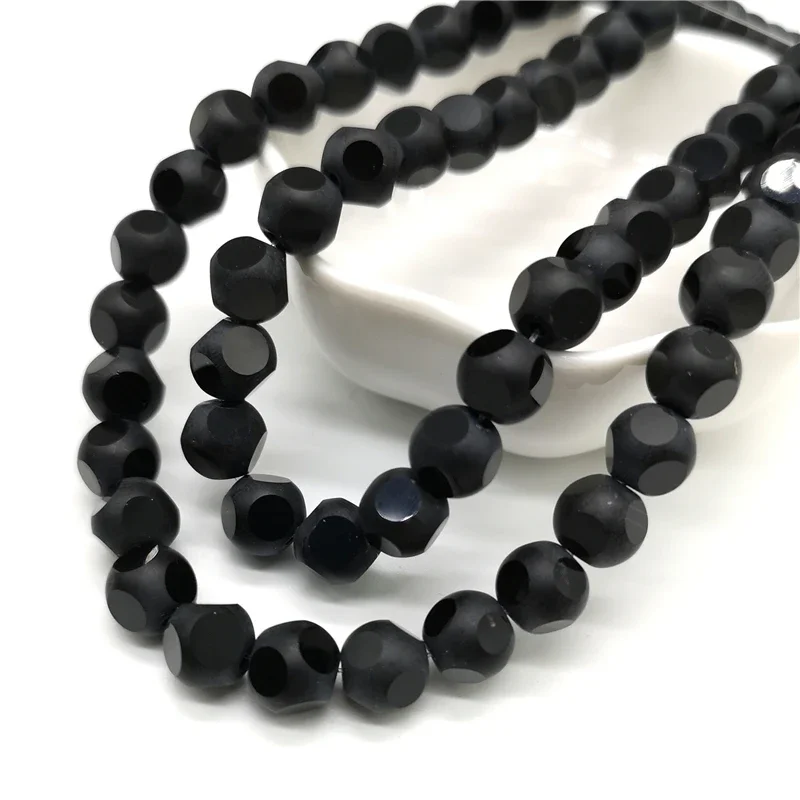 8mm Crystal Glass Beads Accessories For Jewelry Making, Six Faceted  Cube  Beads,20 pcs/lot