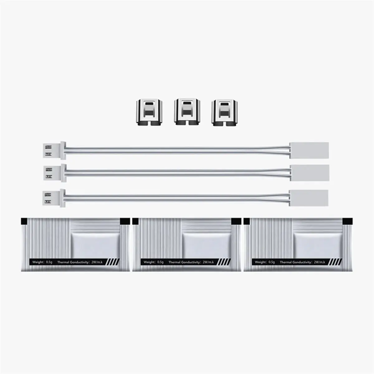 (A99Z] 3PCS 3D Printer Hotend Ceramic Heater for X1 X1C, Heating Sheet for Hotend Heater 3D Printer Parts