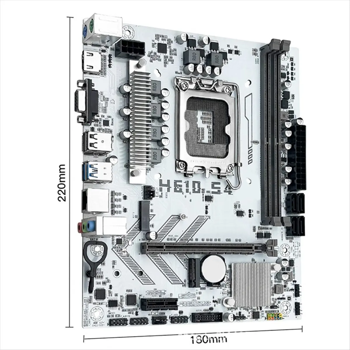 【DT56】H610 S4 Motherboard LGA 1700 Support 12/13/14 Generation I3/I5 CPU DDR4 Desktop RAM NVME M.2 USB 3.0