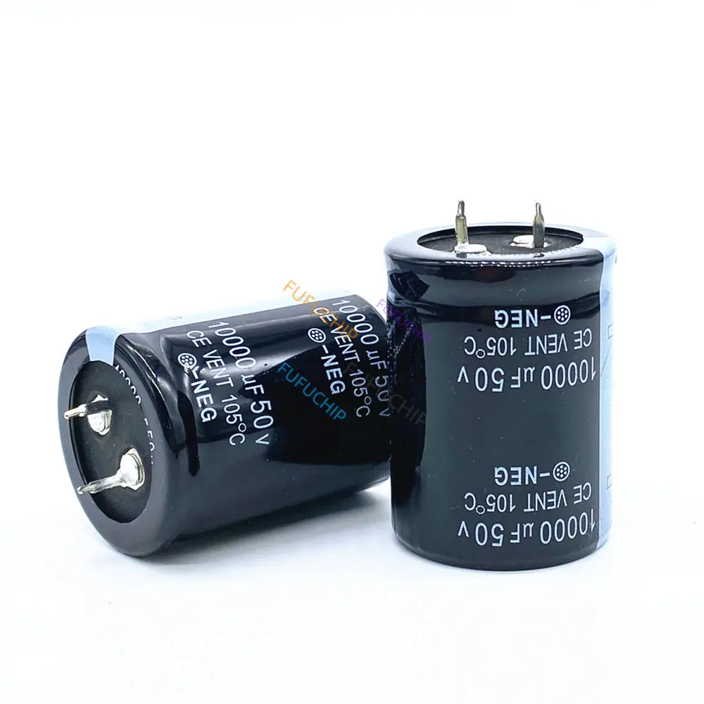 2PCS Electrolytic capacitor 50V 10000UF 10000UF 50V 35*40mm Electrolytic capacitors best quality