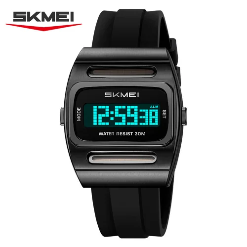 Imagen 2 del producto Reloj Deportivo Digital Multifuncional de Energía Solar de Moda de Lujo SKMEI 2563, Reloj Electrónico LED Resistente al Agua, Regalo, Reloj para Hombre