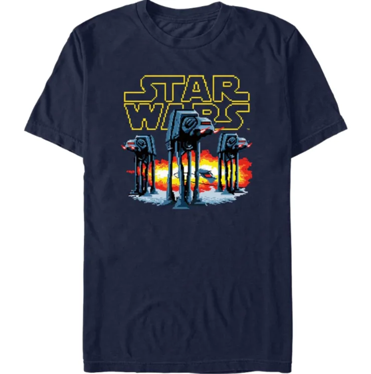 Camiseta Oficial de Star Wars 2026, Nueva, Estampada, para Hombre y Mujer, de Manga Corta, Holgada y Cómoda