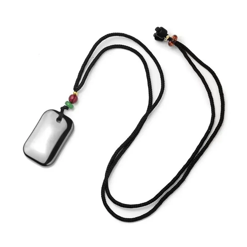 Terahertz Safety Buckle No Matter Card Pendant Men and Women Necklace