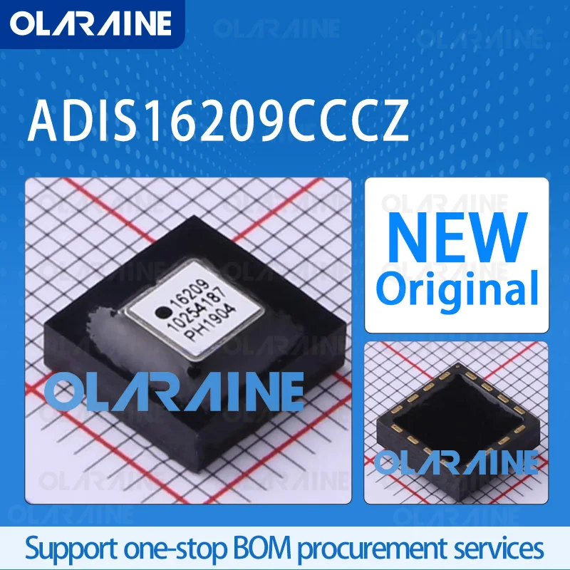 

1Pcs ADIS16209CCCZ LGA-16 original 100% new ic chip Inclinometer Working angle 90 deg, 180 deg Sensitivity 0.244 mg/LSB