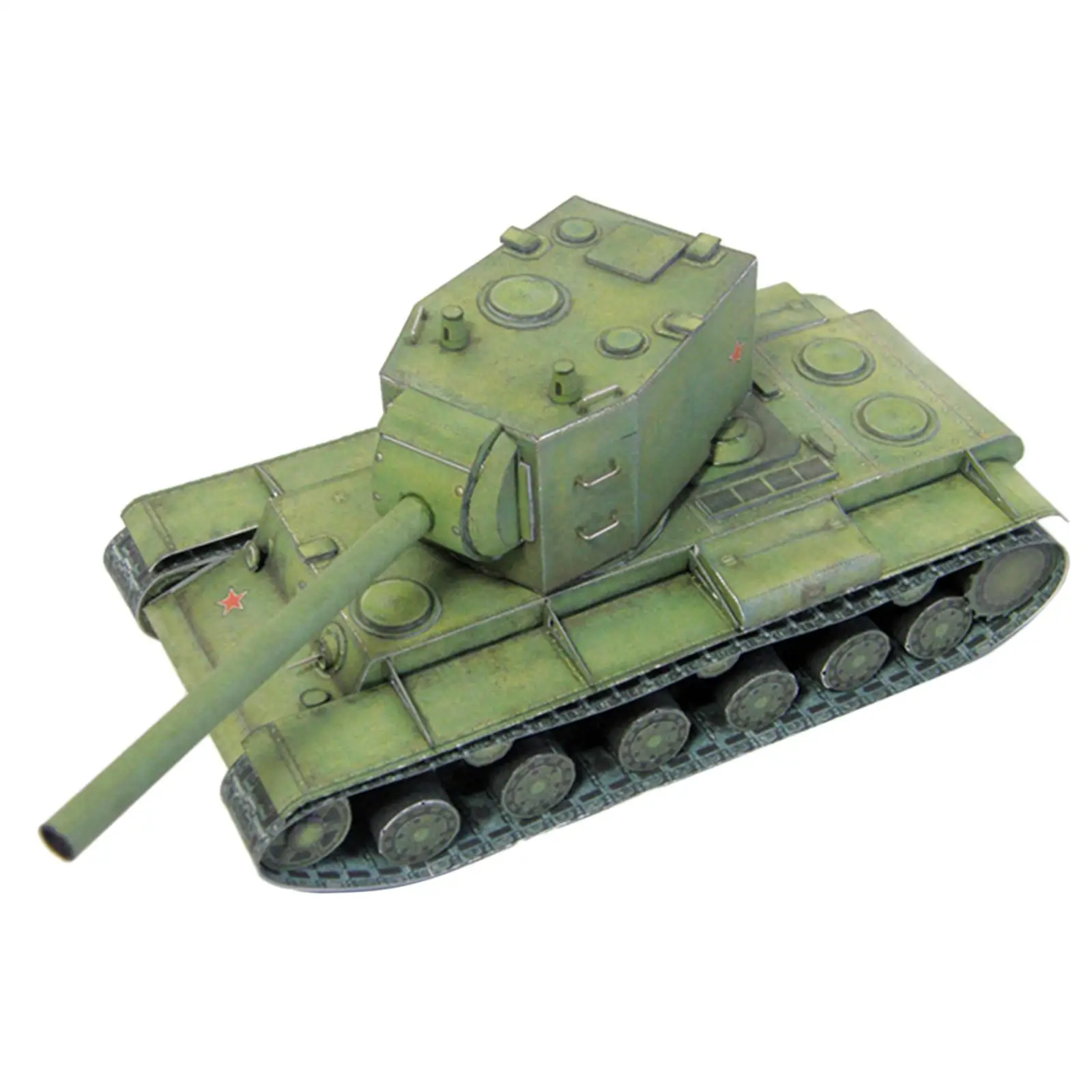 1:35 Tank Vehicle DIY Assemble Building Kits for Boys Tabletop Decor