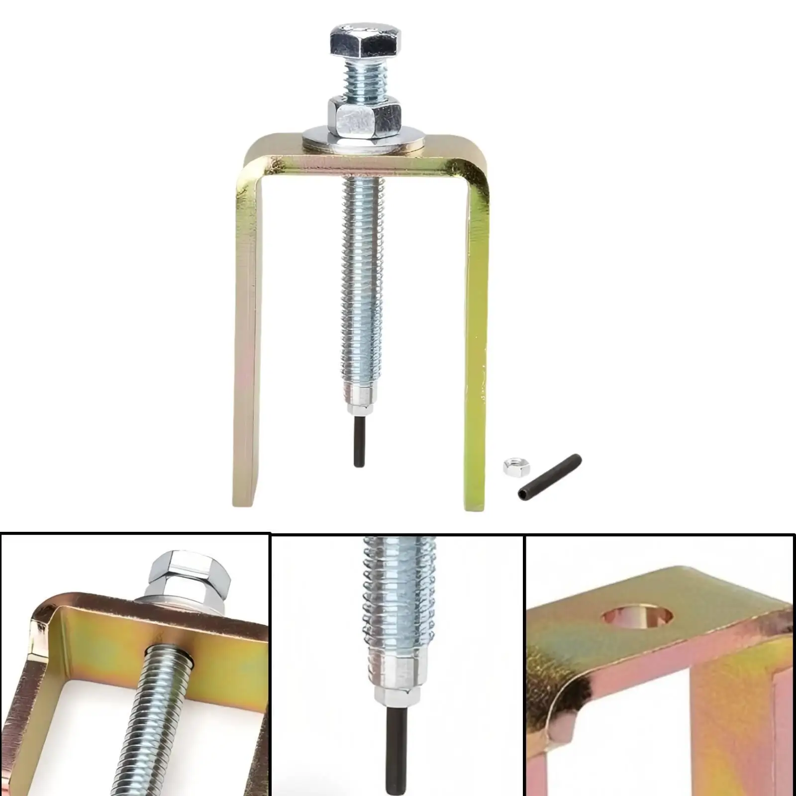 Portable Roller Pin Removal Tool Replacement for Snowmobile Clutch Extractor Hardware Set Gold