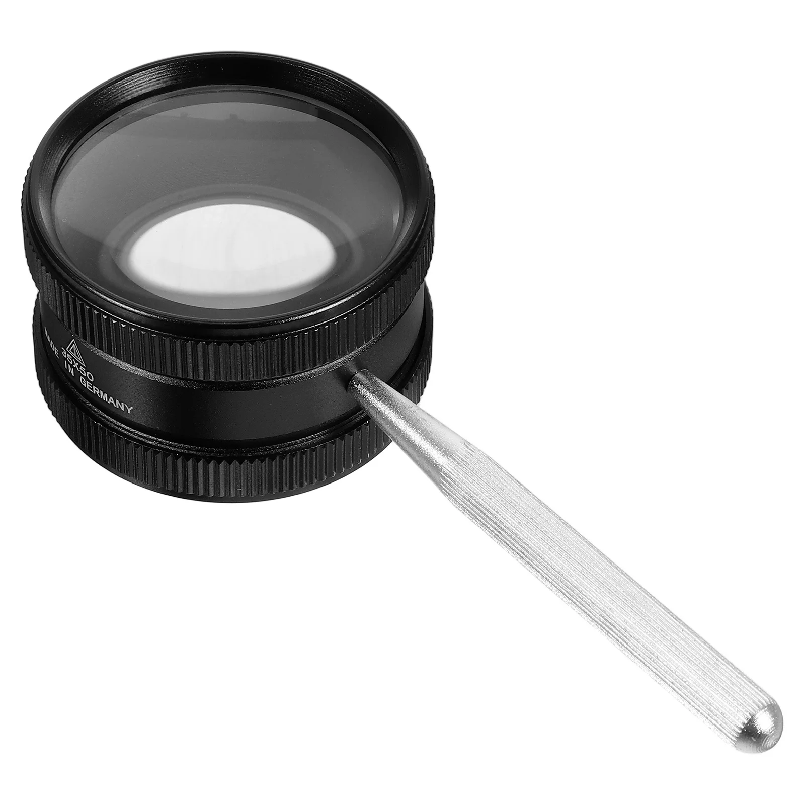 

Portable Jewelry Loop Magnifier 35x Handheld Zinc Alloy Magnifying Loupe for Jewelry Identification and Repair