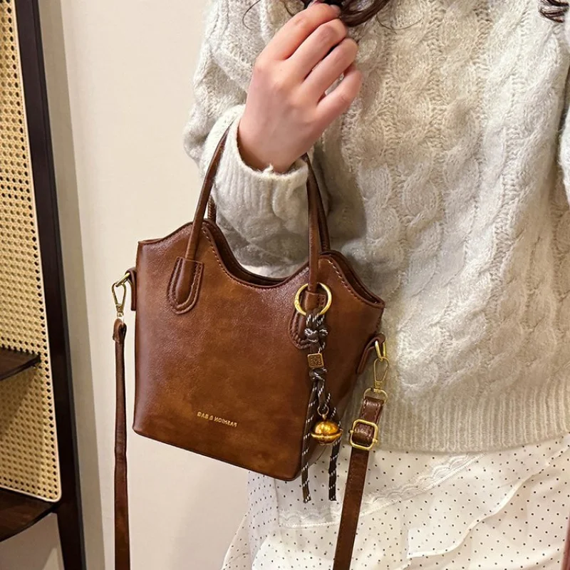 

Высококачественная роскошная брендовая кожаная женская сумка известного дизайнера, модная элегантная винтажная повседневная сумка для поездок на работу ​