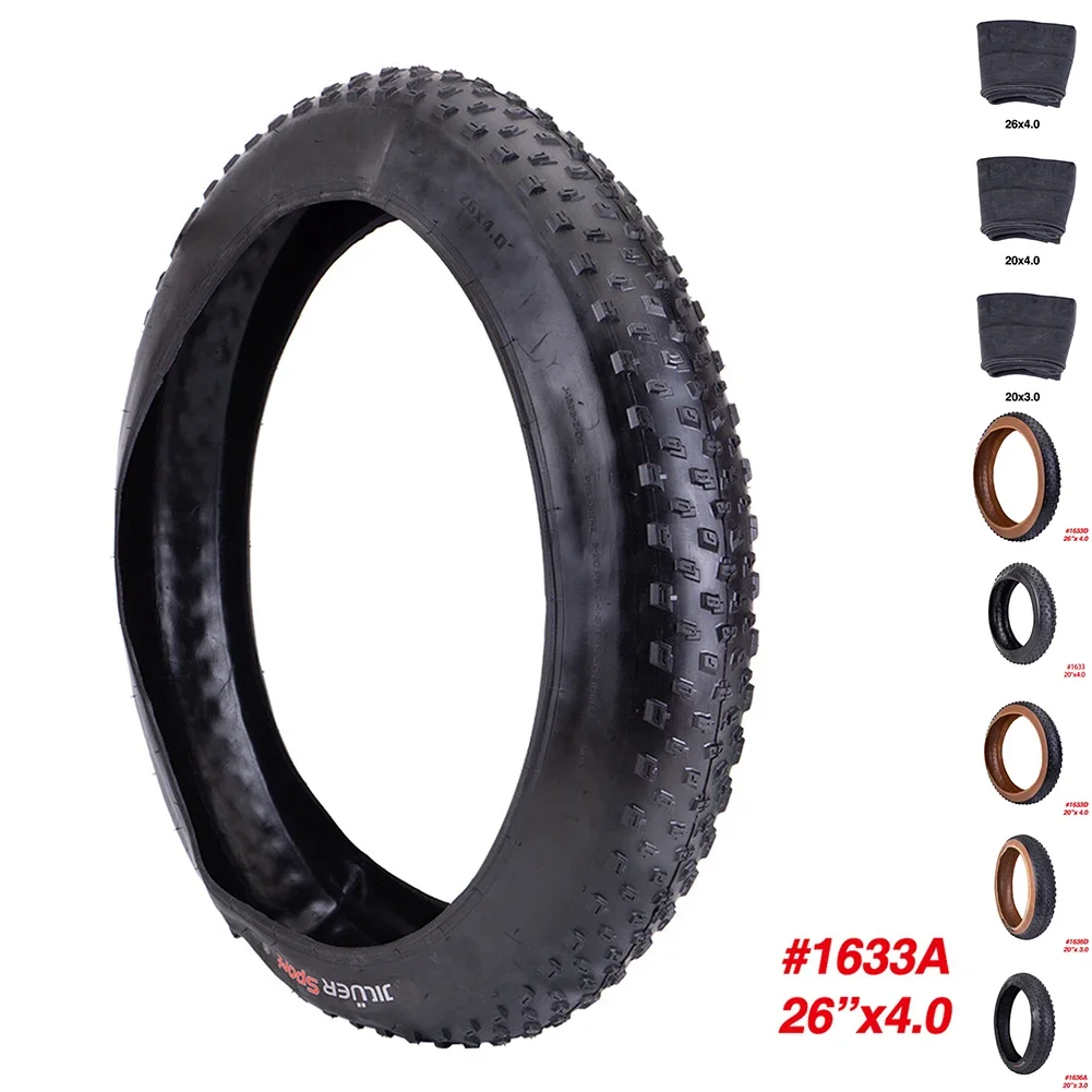 60TPI Tire Snow Bike Beach Car Fat Tire Bicycle Accessories Tyre Inner Tube Cycling Fat Tire 20 x 3.0 / 20 x 4.0 / 26 x 4.0 Inch