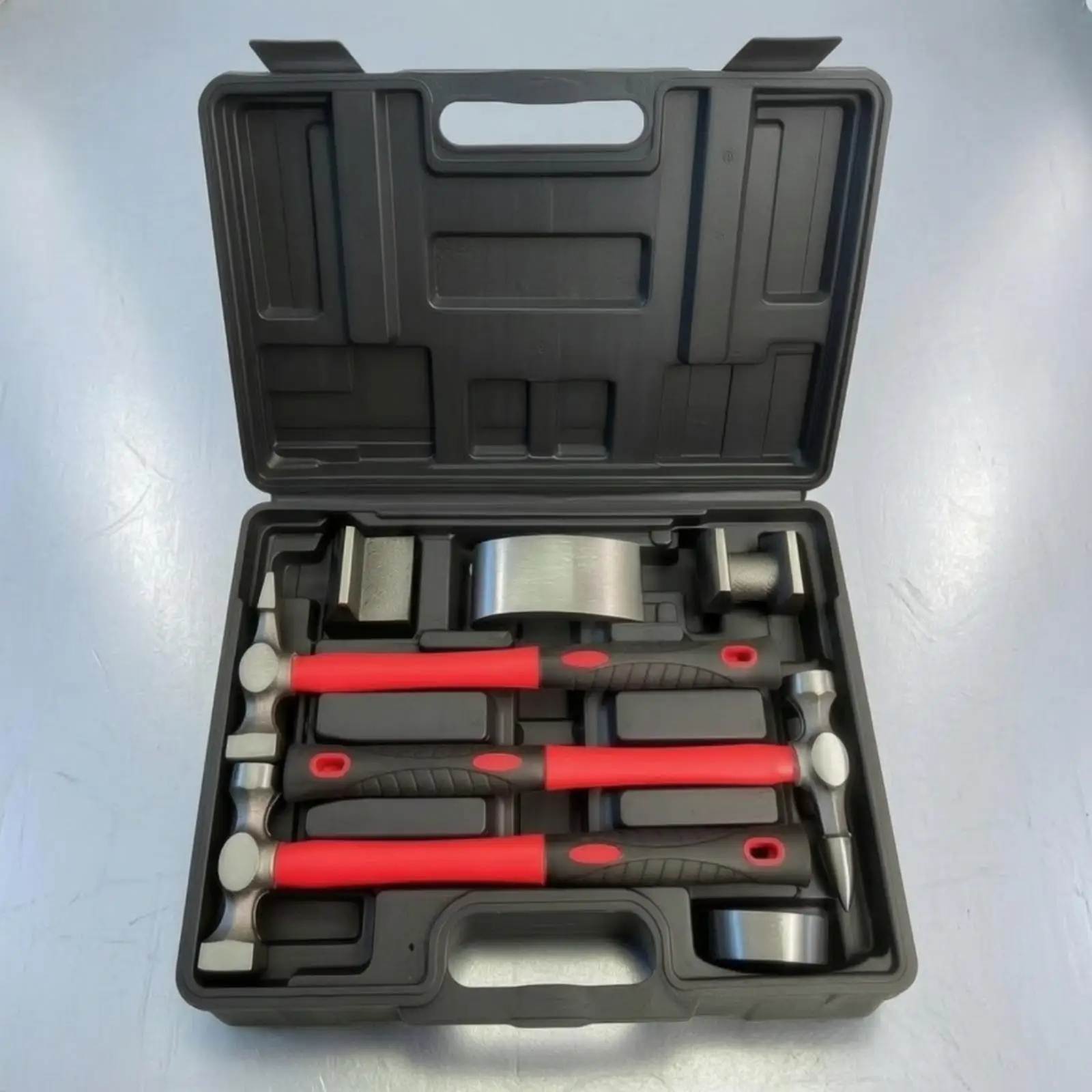 7 Pieces Vehicle Panel Reshaping Tool Kit Versatile for Garages, Mechanics