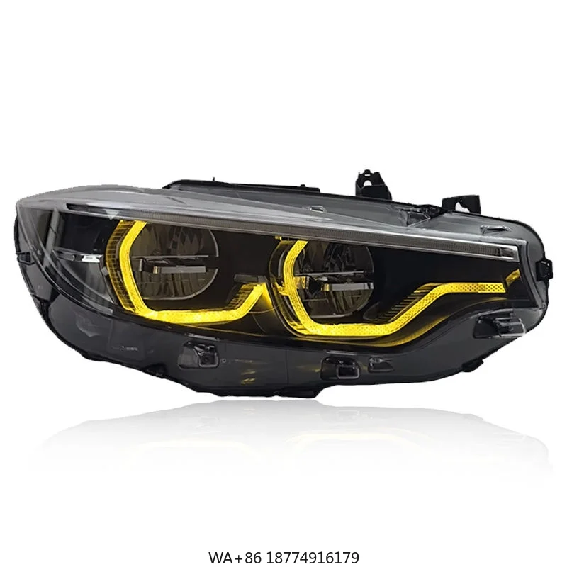 

Apply tocar Lights for 4X F32 Headlight Projector Lens 2012-2017 F82 F36 428i 430i Head Lamp LED Headlights Drl Automotive