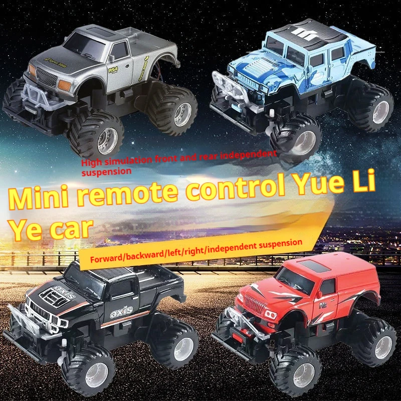 New 1:58 Remote Control Mini Off-Road Vehicle Four-Wheel Drive Climbing Rc Car Charging Boy Children Racing Toy Holiday Gift