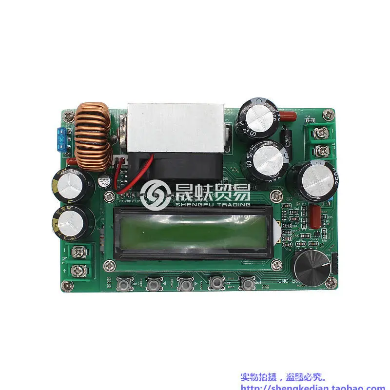 DC-DCAdjustable CNC Boost Power Module 800WHigh Power 10-65VL12V-120V With Communication