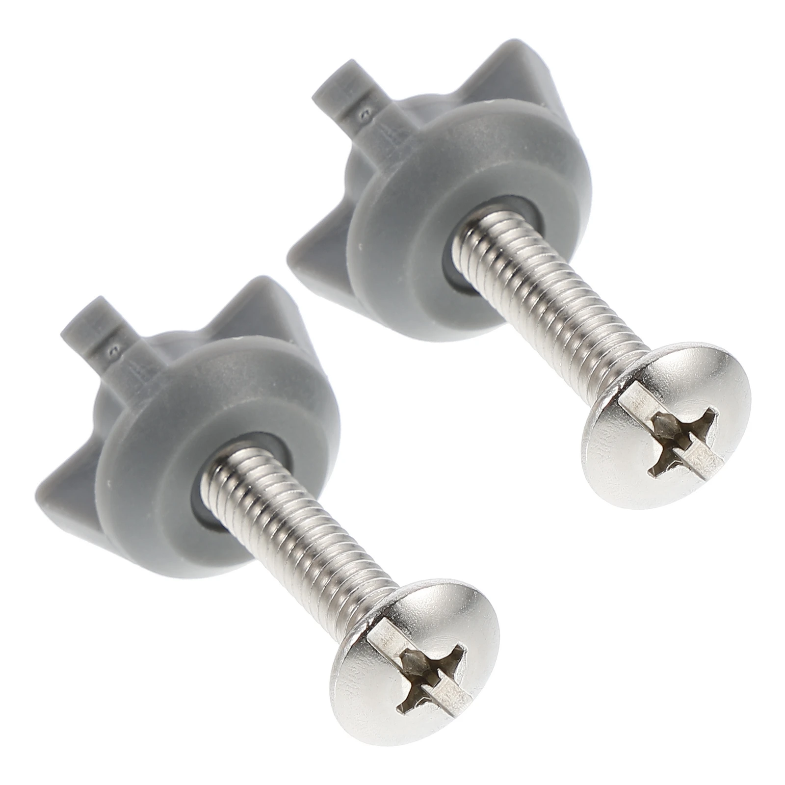 

2Pcs Toilet Seat Replacement Bolts Stainless Steel Fixing Screws Durable Toilet Lid Expansion Screws Practical Fixing