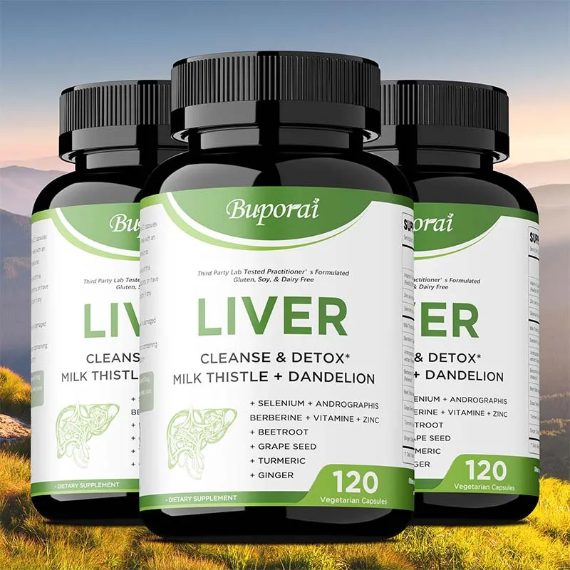 Liver Cleanse Detox & Repair Support - Herbal Supplements To Support Healthy Liver Function, Natural Repair, Increase Comfort