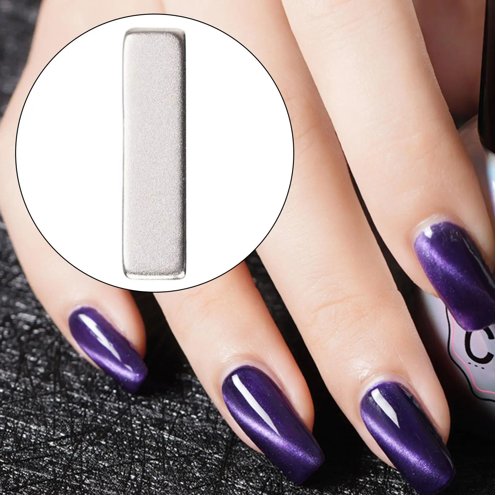 4x Przenośny Magnes do Paznokci Efekt Kociego Oka Narzędzia do Stylizacji Paznokci Magnetyczny Pisak do Salonu Paznokci DIY Styl C