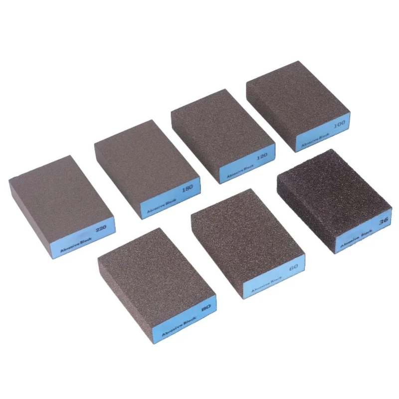 set-di-7-spugne-abrasive-con-grane-36-60-80-100-120-180-220-per-levigatura-a-secco-e-a-umido