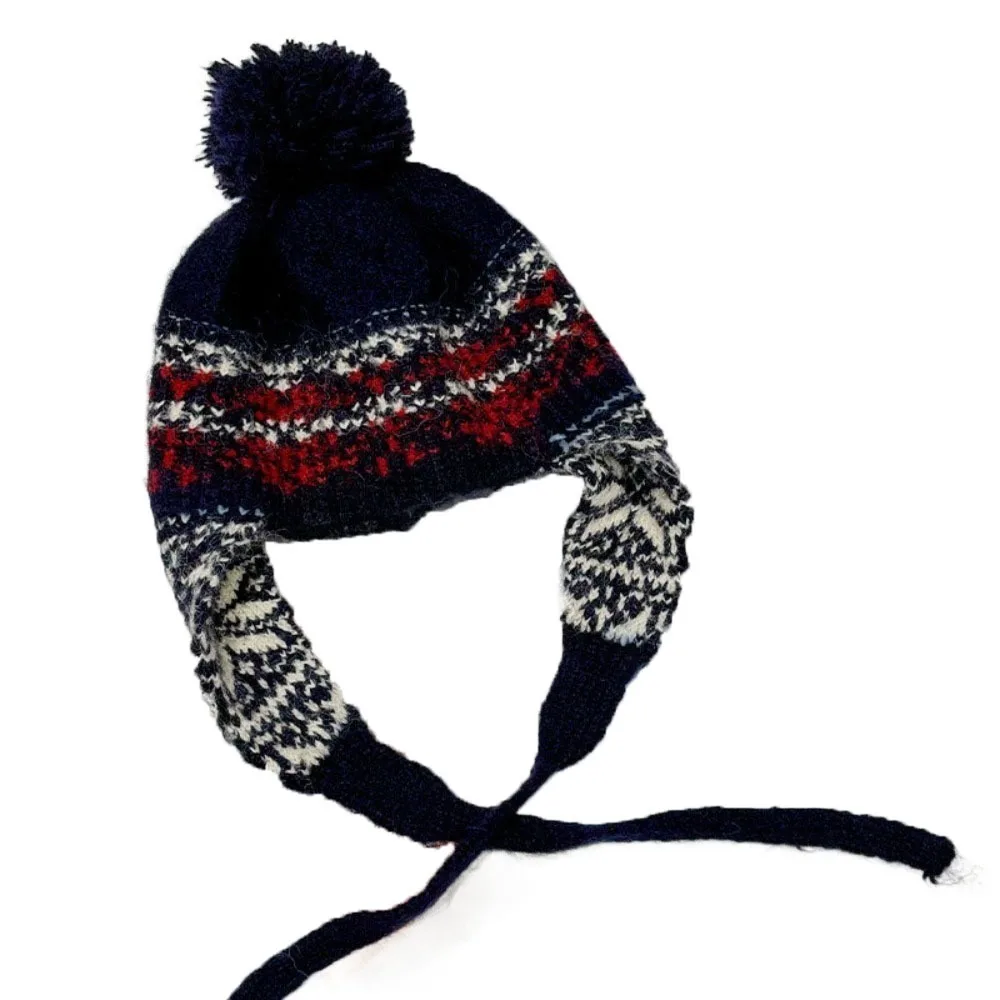 

Casual Jacquard Knitted Beanies Caps Y2k Weave Ear Protection Cap Coldproof Korean Style Women Wool Cap Outdoor