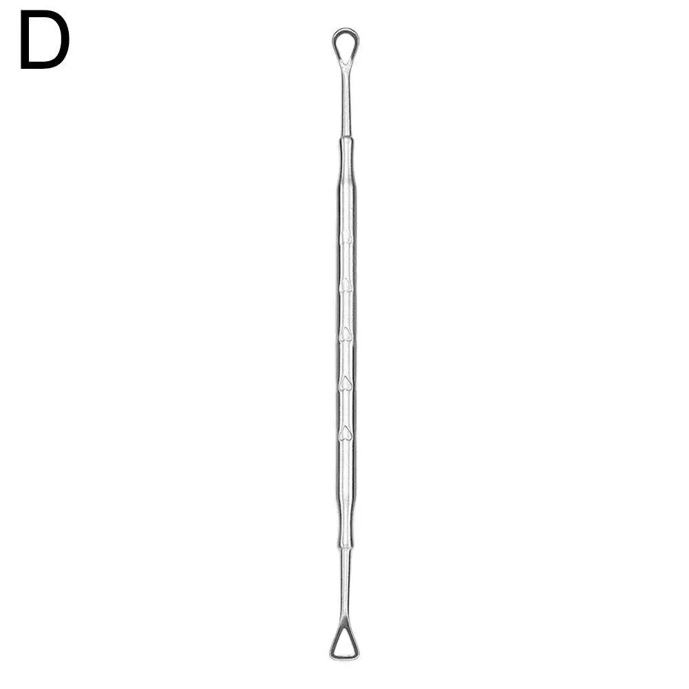 Aiguilles pour enlever les points noirs, outils pour presser l'acné, cuillère pour le nettoyage du visage, extracteur de comédons, pores Cl P9X1