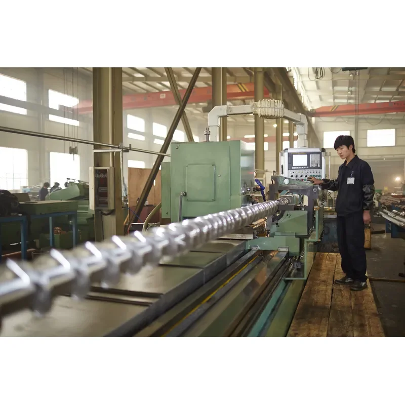 Jwell Factory Manufacturing 65/132 Conical Screw and Barrel for PE Decking/PVC Pipe/PVC Window