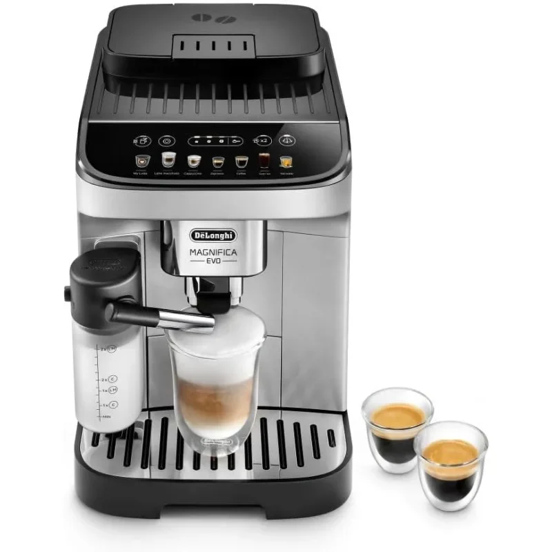 De'Longhi Magnifica Evo Automatic Espresso & Coffee Machine with Automatic Milk Frother for Latte, Cappuccino