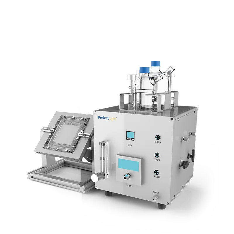 PLR-SPRL Experimental Flat Plate Photochemical Reactor - High Efficiency Laboratory Reactor for Photocatalysis