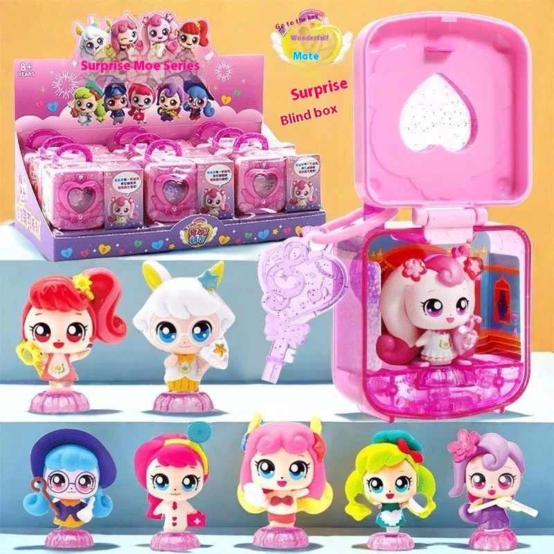 New Catch Teenieping Anime Figure Scatola misteriosa Chiave magica Stagione Scatola cieca Action Figure Regalo di compleanno carino per giocattoli per bambini