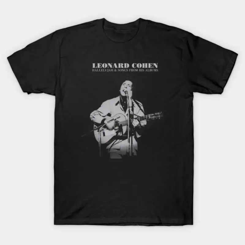 Leonard Cohen Retro Style Sikometholiy T-Shirt
