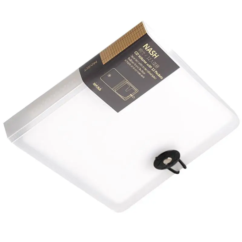 Сумка для компакт-дисков, рукав для хранения, легкий кошелек, дорожный чехол, карман для книги, полипропиленовый автомобильный DVD-переплет, контейнер для переплета