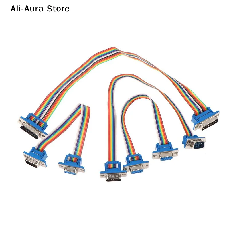 1Pcs D-SUB DB9 DB15 DB25 Male Female Cable D-SUD Serial Port Connector Adapter RS232 COM Extension Cable