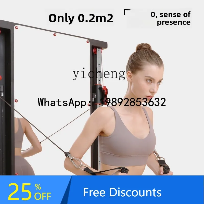 

Wall-Mounted Little Flying Bird Pulley System Single-Sided Comprehensive Trainer Home Wall-Mounted Fitness Equipment