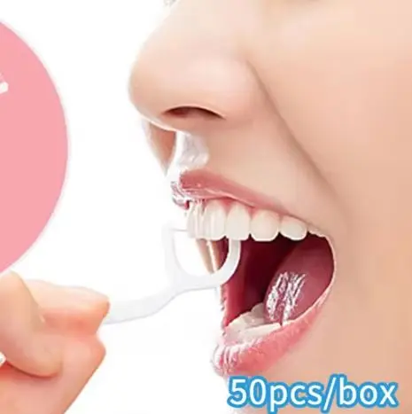 

Dental Floss Deep Cleaning Toothbrush Oral Care Dental Floss Picks Travel Daily Life 50PCS